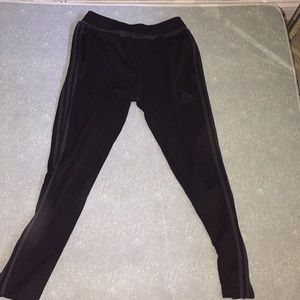 men’s adidas black and gray sweatpants